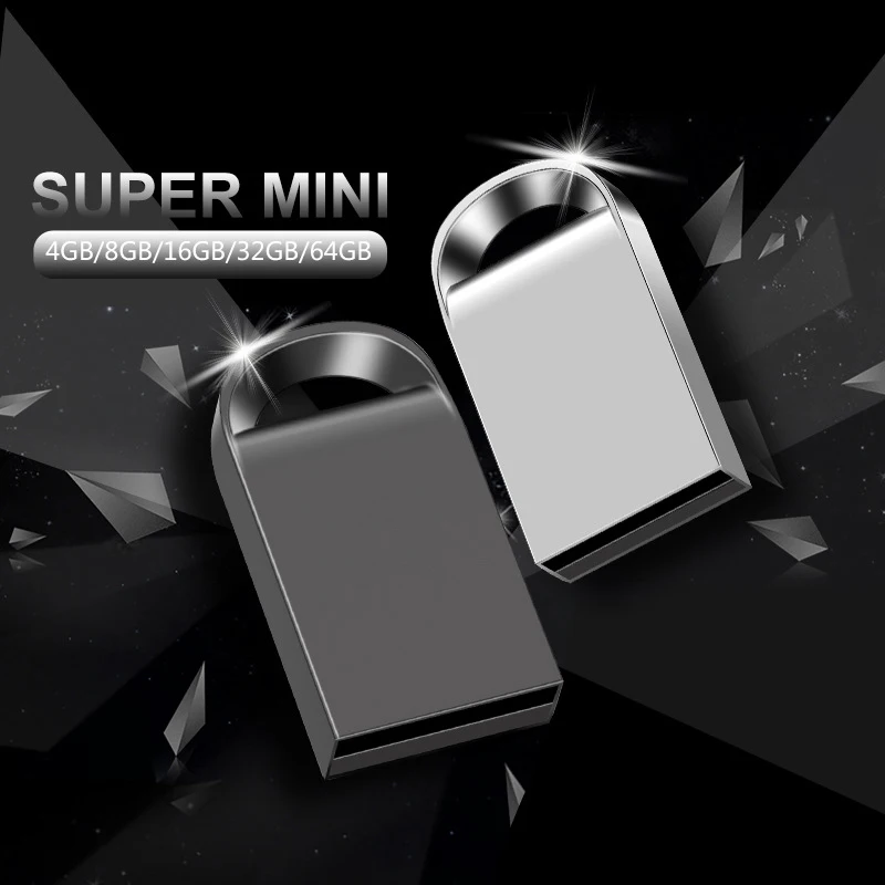 Usb Flash Drive 32GB Pen 128GB Mini Pendrive 64GB 4GB 8GB 16GB Waterproof Memoria Cle Stick Card Memory | Компьютеры и офис
