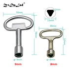 ZtDpLsd 1 шт. Треугольники Лифт ключ счетчик воды клапан ключ для шкафа одиночный внутренний ключ драйвер переключатель ключ, гаечный ключ с аксессуарами