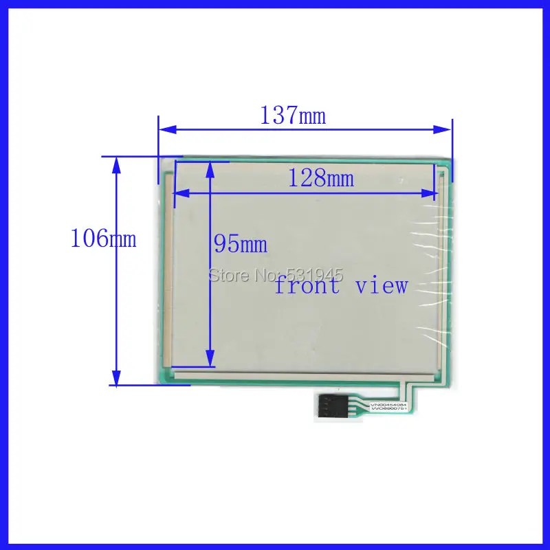 ZhiYuSun TR4-058F-03 137 мм * 106 5 8-дюймовый резистивный сенсорный экран для наружного