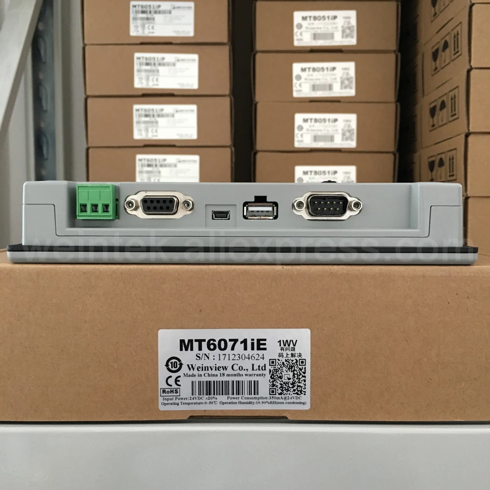 MT6071iE Weintek/человеко-машинный интерфейс Weinview 7 дюймов Touch Панель может заменить MT6070iE