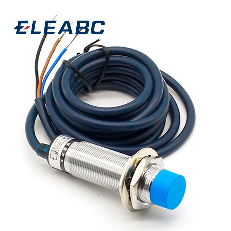 Interruptor do Sensor de Proximidade Indutivo M18 mm dc 5v Npn Não Lj18a38-z Bx5v Cilindro Tensão de Trabalho 5v Especial para Mcu