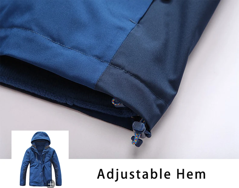 Facecozy, мужские Зимние флисовые куртки из водонепроницаемого материала, два комплекта, флисовые походные куртки для кемпинга, рыбалки, лыжного термопальто, уличная спортивная одежда