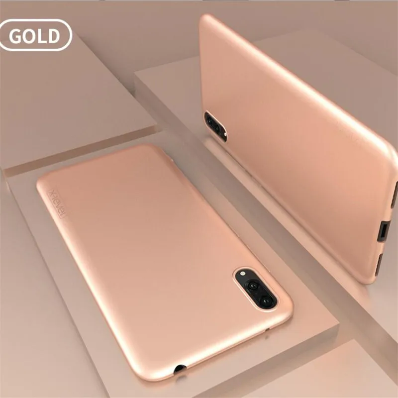 Чехол X Level для Huawei Y7 Pro Prime Y9 2019 Сверхлегкий Матовый Мягкий ТПУ чехол задней панели