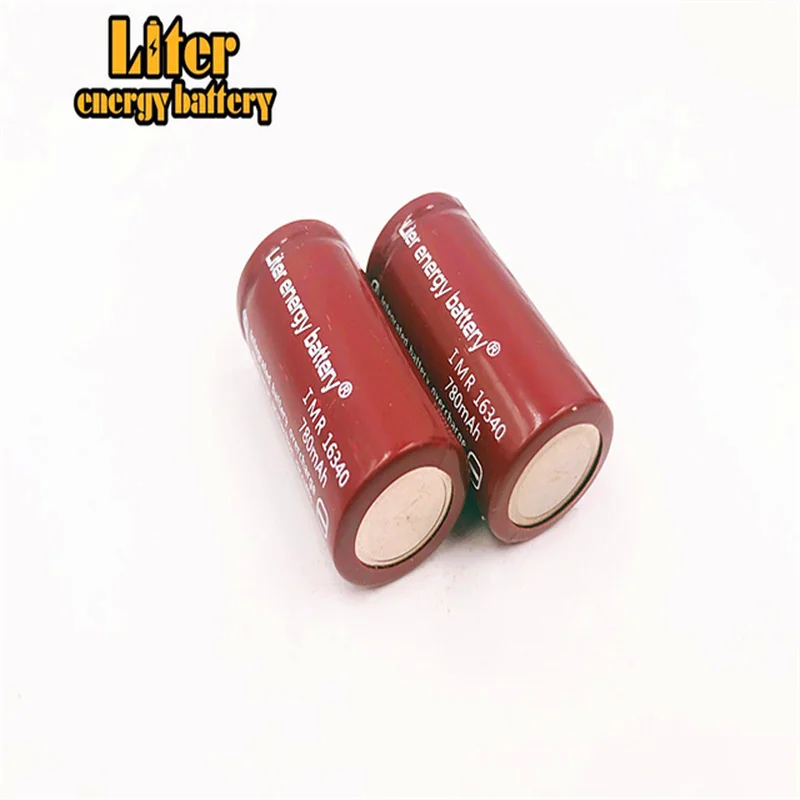 Литиевый аккумулятор Liter Energy 4 шт. литий-ионный Rcr 123 3 7 В 16340 780 мАч перезаряжаемый
