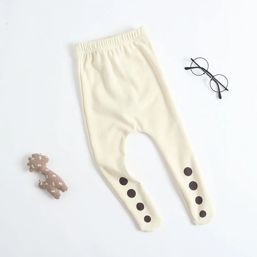 Autumn Style Unisex Baby Pantyhose Lovely Dot Match Stretch Pure Cotton Little Winter Socks Childrens Long |