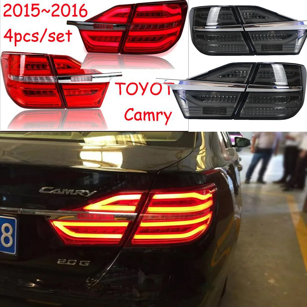 Автомобильный Стайлинг для Camry 2014 2015 2016 V55 задние фары DRL Биксеноновые линзы