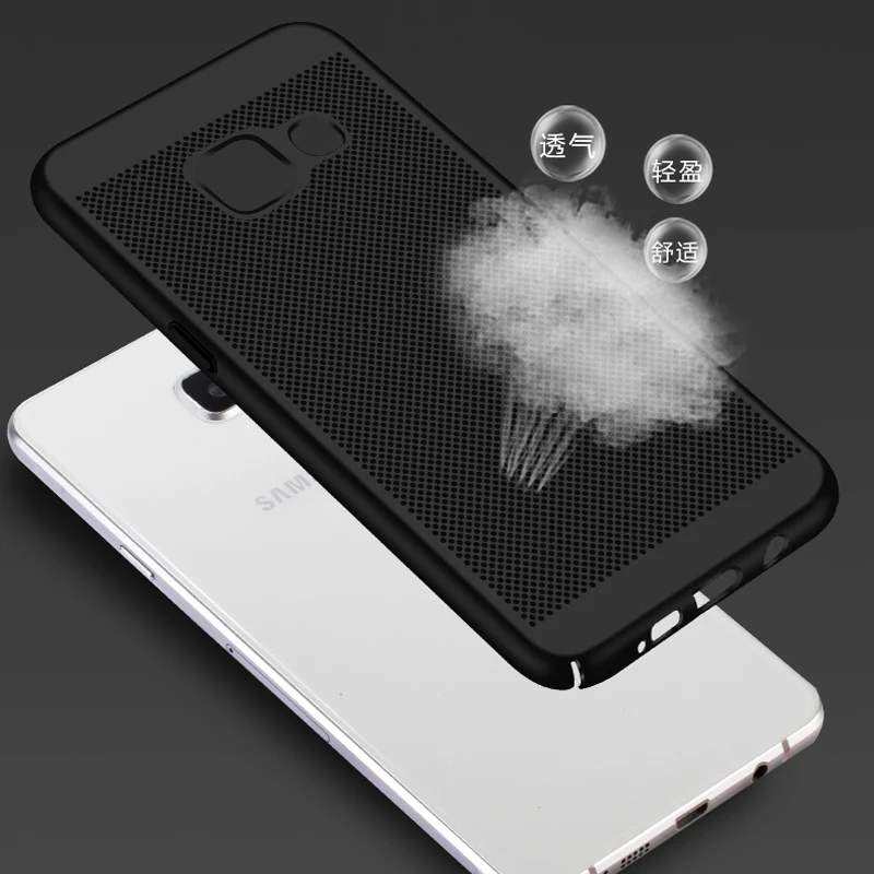 XinWen luxury 3D hard plastic radiating phone back coque cover case for samsung galaxy a710 a 7 2016 Thin Unique Thermal Design |