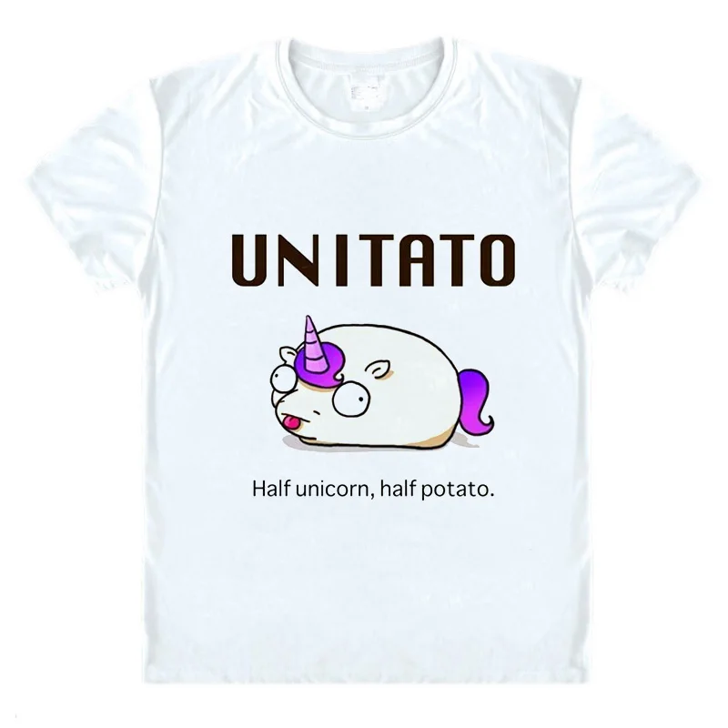 Забавная футболка с наполовину единорогом забавная одежда для вечеринок