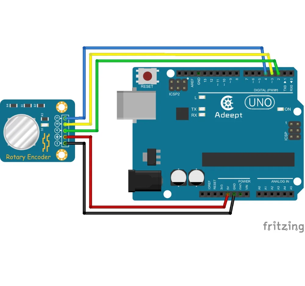 Новинка модуль вращающегося датчика Adeept с вращением на 360 градусов для Arduino Raspberry