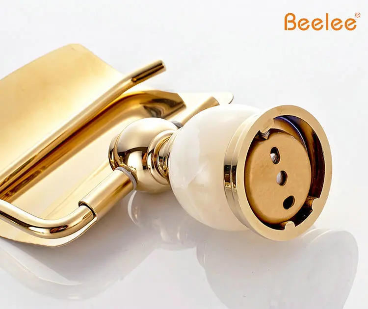 Золотая и алмазная бумажная коробка Beelee BA8311G рулонный ролик держатель для