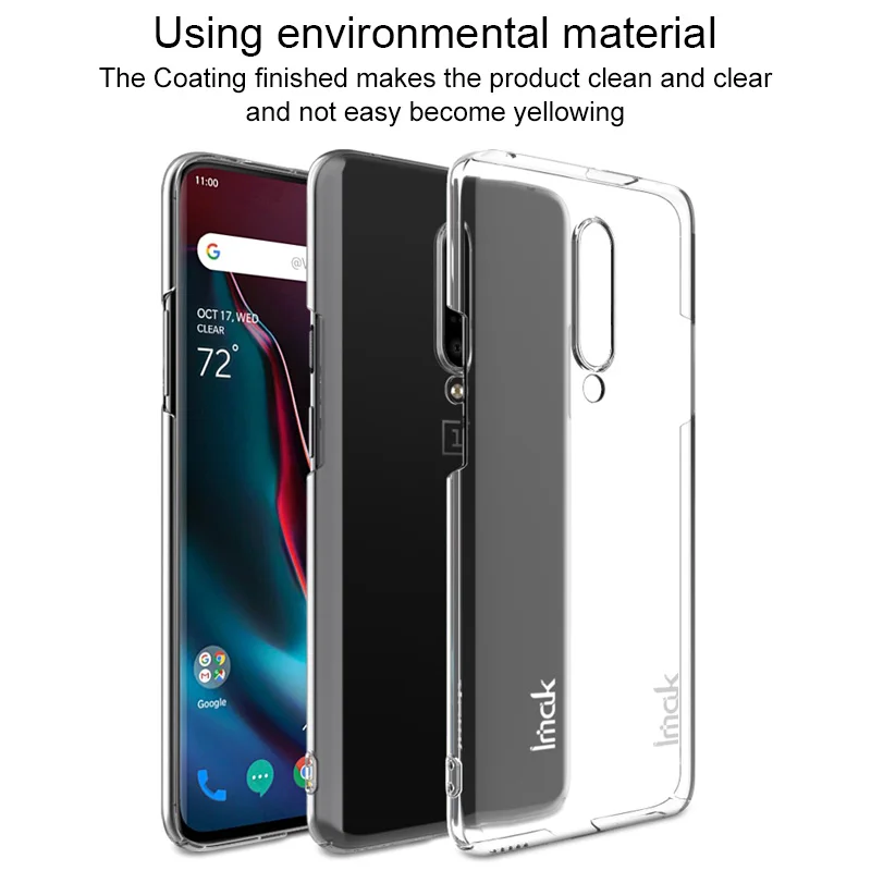 Для OnePlus 7 Pro Чехол iMAK износостойкий II Кристальный жесткий чехол для телефона One Plus