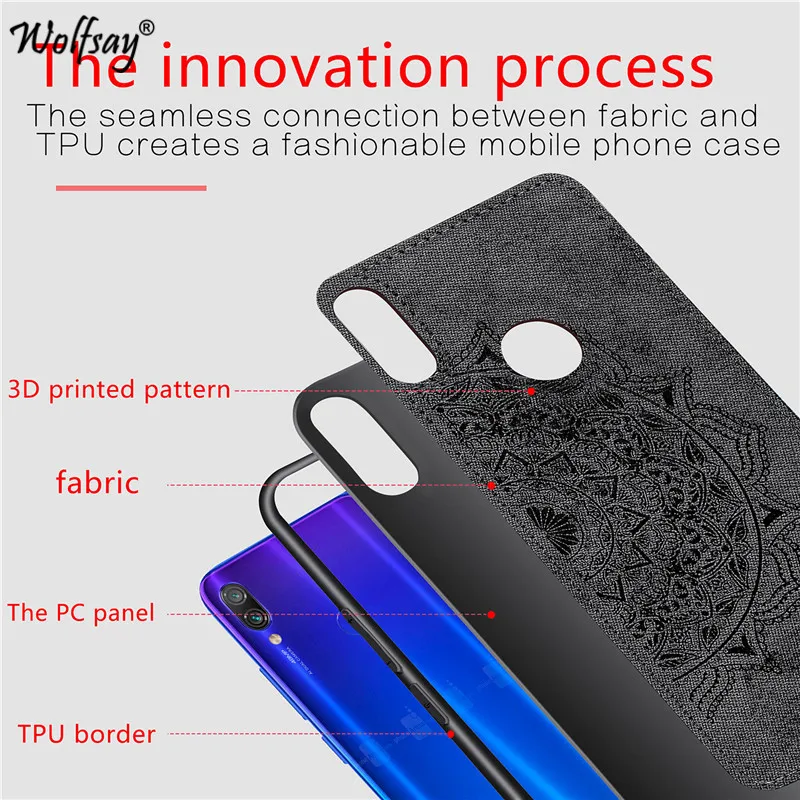 Ударопрочный Мягкий ТПУ чехол для телефона Xiaomi Redmi Note 7 жесткий | Мобильные