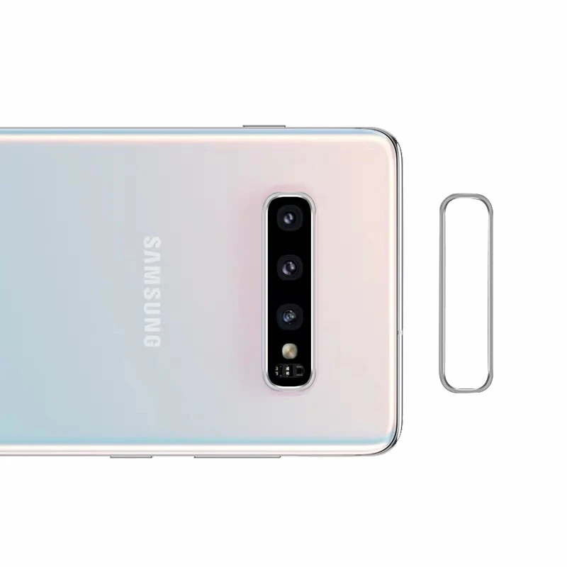 NOTOW Camera Lens Protector Ring Guard Circle Metal Film Cover for Samsung Galaxy s10/s10plus | Мобильные телефоны и