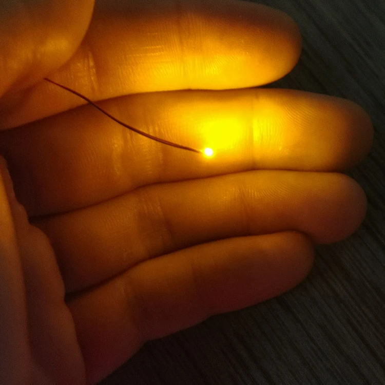 Предварительно проводной 3V#0402 SMD светодиодный желтый, 30 см провода предварительно припаянные, хобби модель комплект/автомобиль/железная дорога/Звездное судно/Гандам освещение