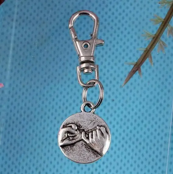 Vintage Silver Demon Eye Elephant Promise Angel Cowboy Shoe Key Chain For Keys Car Ring Gift Keychain Jewelry Accessories | Украшения и