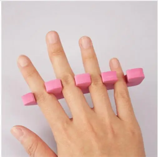 Разделитель пальцев ног 20 шт. Ортодонтическая губка для выпрямления разделитель