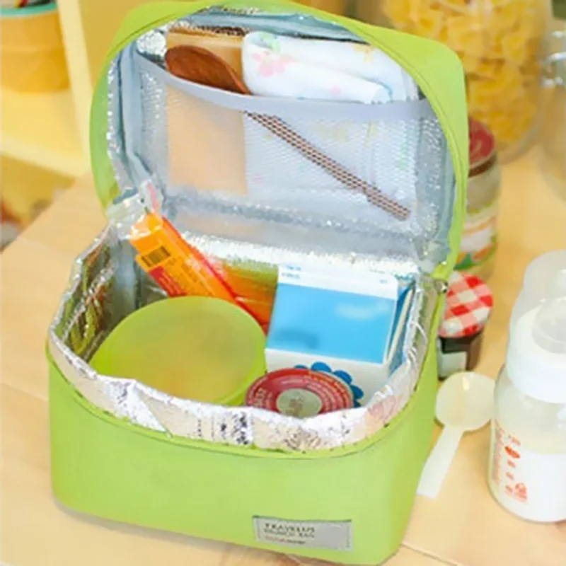 Litthing Portable Thermal Insulated Lunch Box Storage Bag Waterproof Picnic Carry Tote Bags | Багаж и сумки