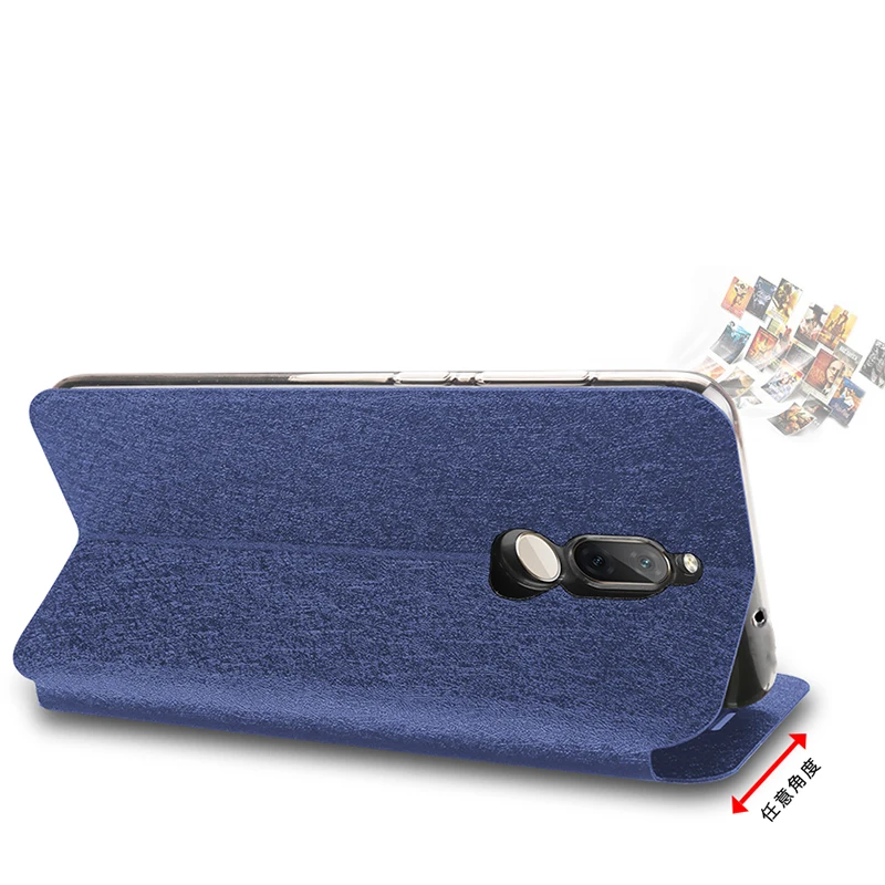 Чехол для Huawei nova 2i силиконовый флип кейс кожаный чехол оригинал mofi nova2i TPU книги