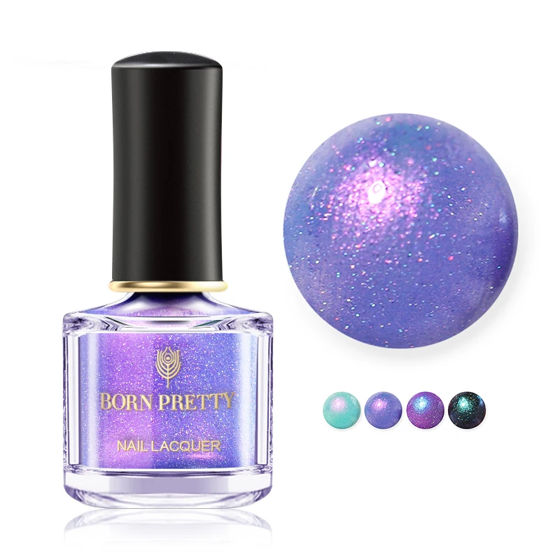 BORN PRETTY 6ml Chameleon Pearl Nail Polish Summer Series Shell Glimmer varnish Varnish | Красота и здоровье