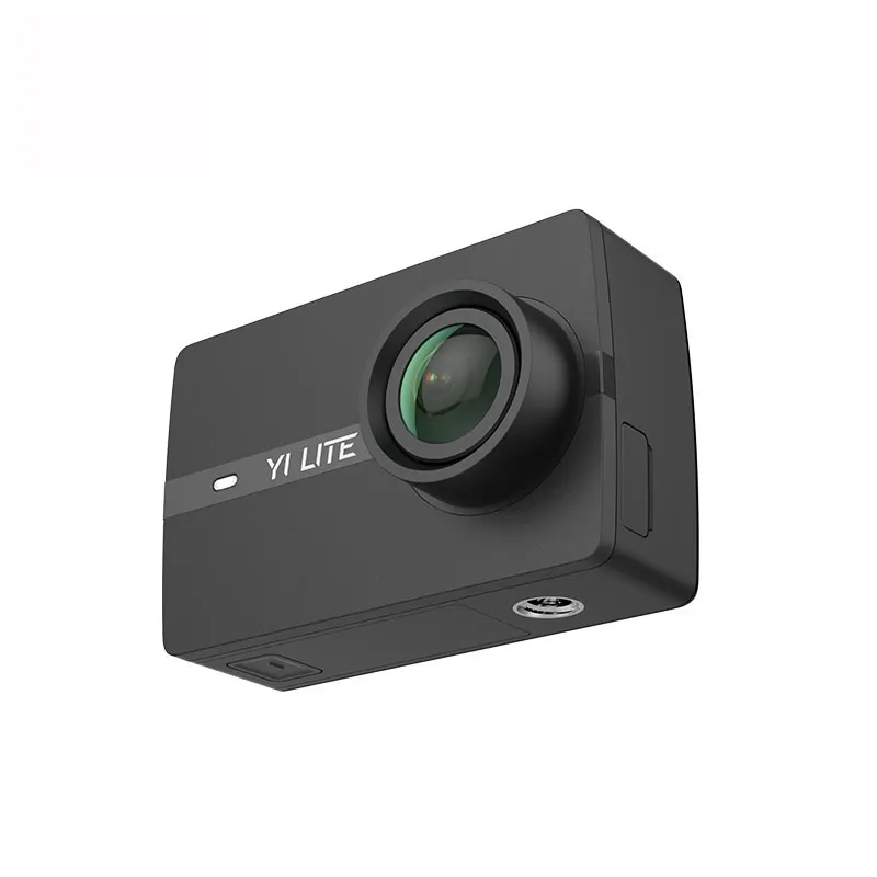 Black YI Lite экшн Камера 1080p Матрица SONY IMX206 Широкоугольный объектив с углом зрения 150° Bluetooth и двухдиапазонный Wi-Fi режимов съемки - Цвет: Black