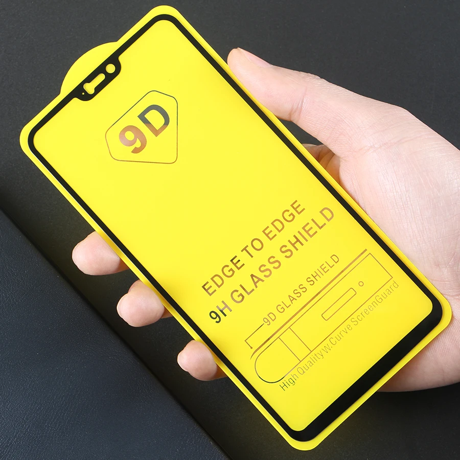 FIZAZI 9D полный клей изогнутое закаленное стекло для Oneplus 6 Полный экран протектор One