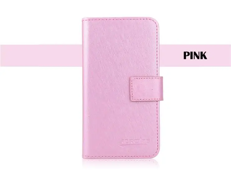 PINK Для Prestigio MUZE B3 PSP3512DUO деловой чехол для телефона кожаный защитный чехол с подставкой и отделением для карт - Цвет: PINK
