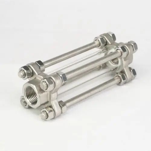 Стекло потока из нержавеющей стали SS304 1/2 дюйма BSPT гнездо 85 PSI|sight glass|stainless steel sight