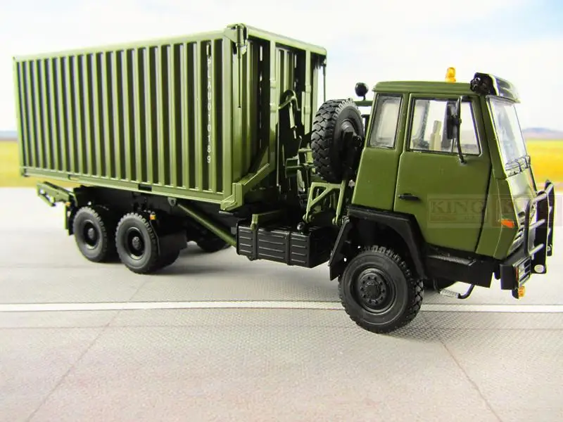 1:43 scale Steyr контейнерный грузовик для китайской армии военный Shan Xi автомобильный PLA