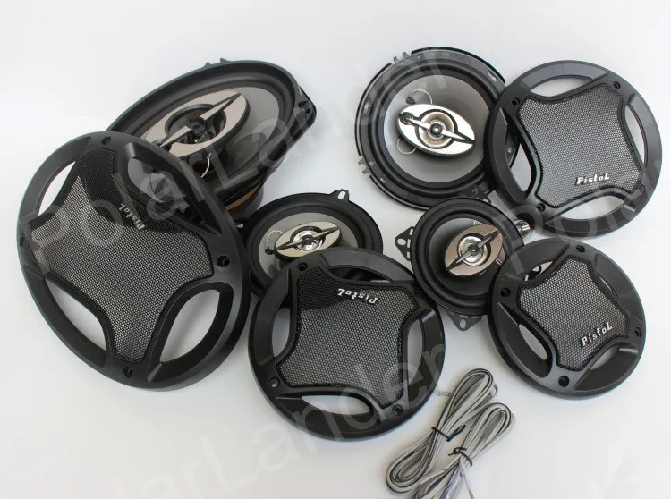 Большая Акция 1 пара 5 дюймовые коаксиальные автомобильные колонки автомобильная