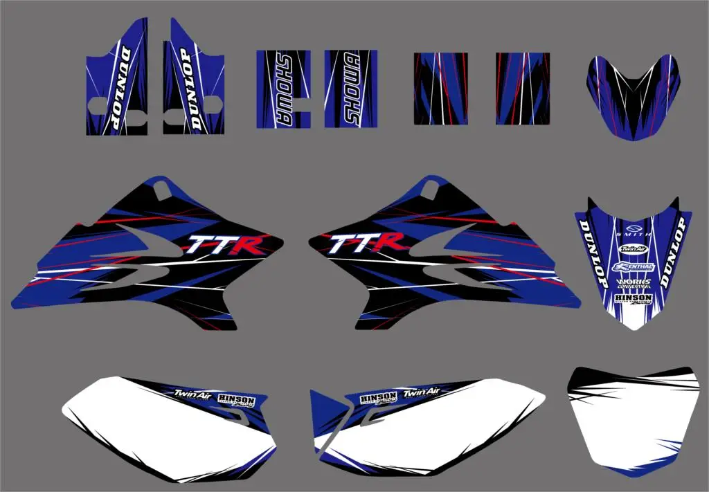 Наклейка для Yamaha TTR50 TTR 50 2006 2007 2008 2009 2010 2011 2012 2013 2014 2015 2016 2017 2018|Наклейки и стикеры| |