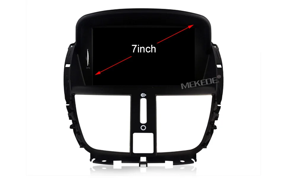 1din 8 ядерный 4G Android 9,0 автомобильный Радио dvd-плеер мультимедиа для peugeot 207 207CC 2007- авто аудио gps Камера просмотра wifi BT