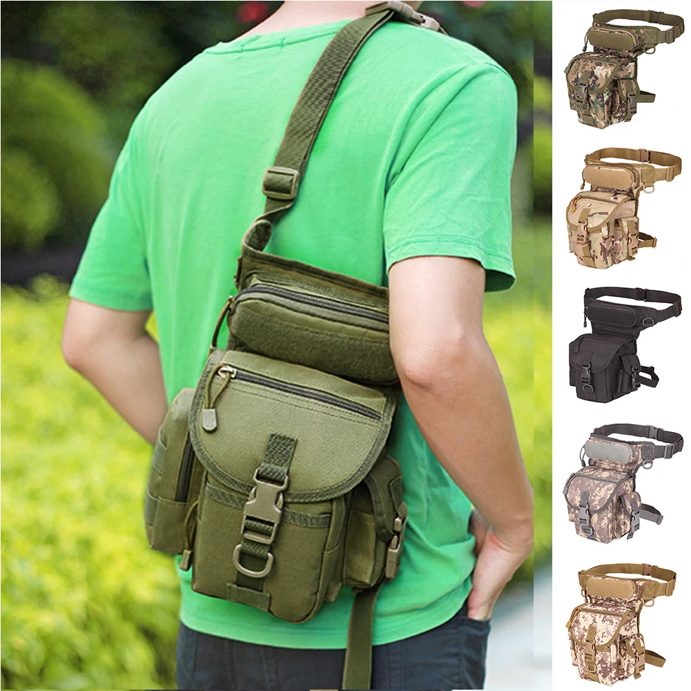 Outdoor Gear Waist Bag Military Drop Leg &amp Waterproof Utility Pouch Thigh Versipack for Camping Hiking | Электроника