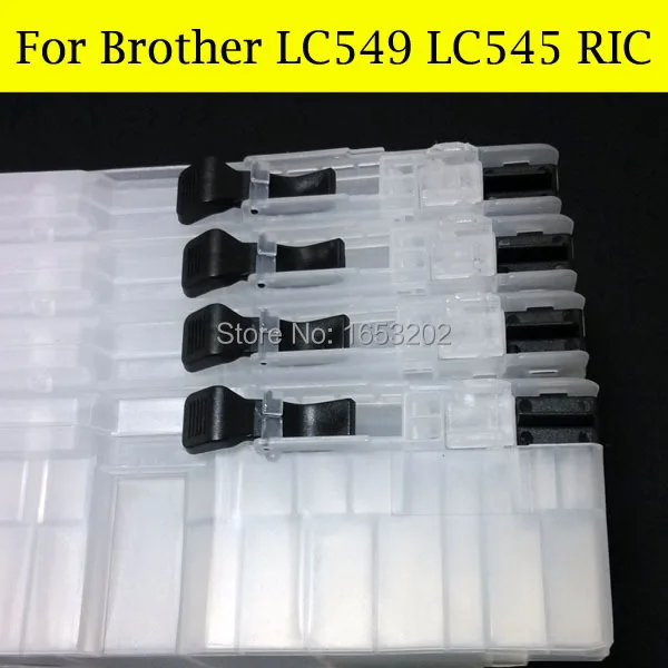 Оптовая цена 8 шт./лот LC549 LC545 545 чернильный картридж для принтера Brother DCP J100 J105 J200|ink