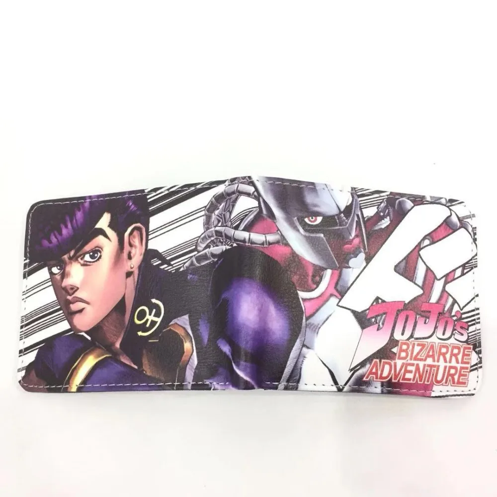 Новинка JoJo Необычные кошельки для приключений кожаный кошелек carteira Hot Movie Anime