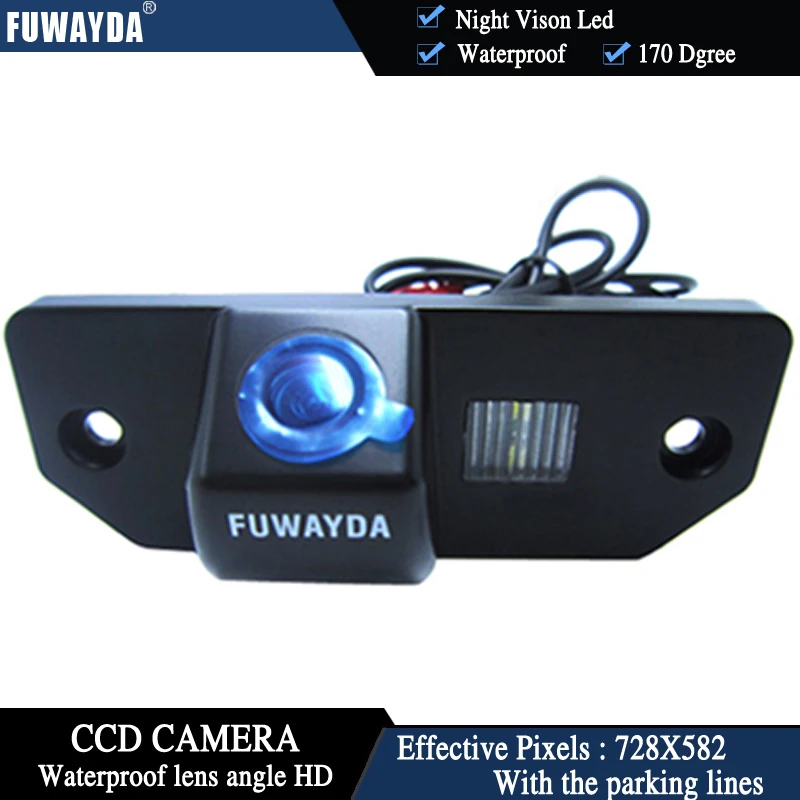 Беспроводная Автомобильная камера заднего вида FUWAYDA с чипом CCD для FORD FOCUS SEDAN (3