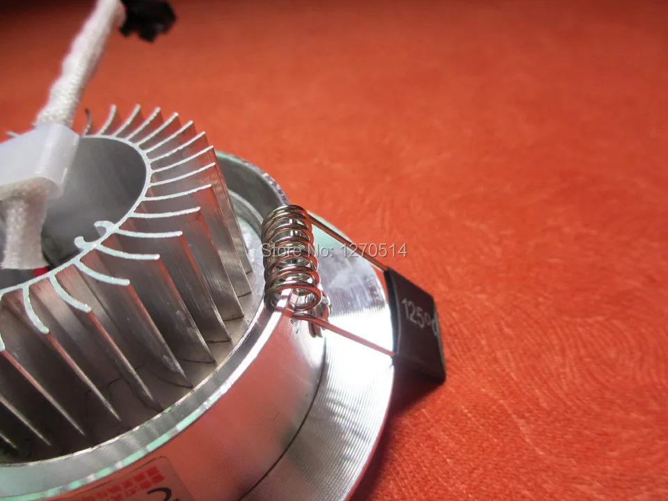 100 шт./лот аксессуары для потолочного светильника фиксированный пружинный зажим