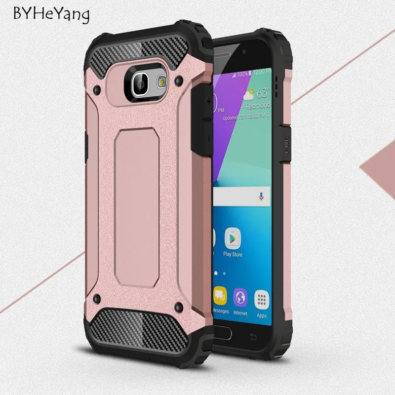 For Samsung Galaxy A5 2017 Case Heavy Duty Armor Slim Hard Tough Cover Silicone Phone for A520 5.2inch | Мобильные телефоны и