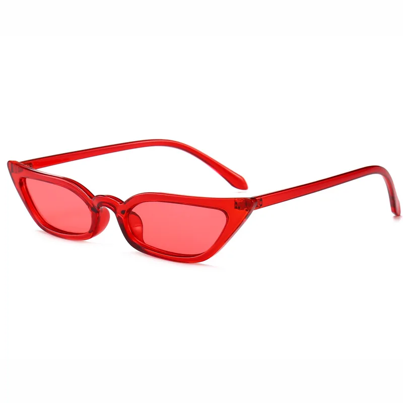 

TESIA Small Cat Eye Sunglasses Tint Candy Colorful Female Eyewear UV400 Glasses Fashion Lunettes Gafas De Sol 95750