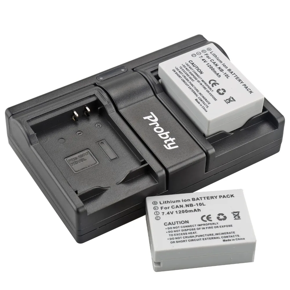 

Аккумулятор для Фотоаппарата Canon PowerShot G15 G16 G1X G3X SX40 SX40HS SX50 SX60 HS, 1200 мАч, 2 шт.
