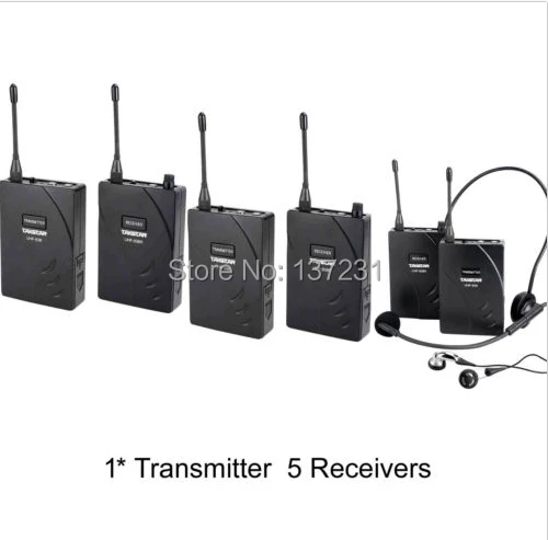 Высокое качество хит продаж дешевые профессиональные наборы UHF гид беспроводная