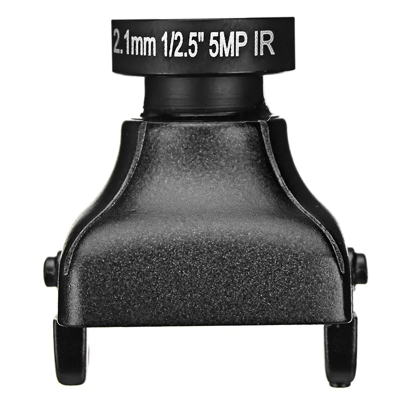 Мини камера 1/3 CMOS 1200TVL объектив 2 1 мм PAL/NTSC Черная/красная для радиоуправляемых