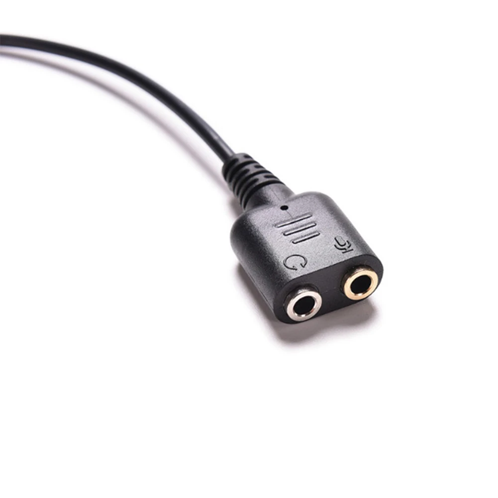 Новый двойной 3 5 мм аудио разъем RJ9 адаптер конвертер кабель компьютер гарнитура на телефон с помощью| |