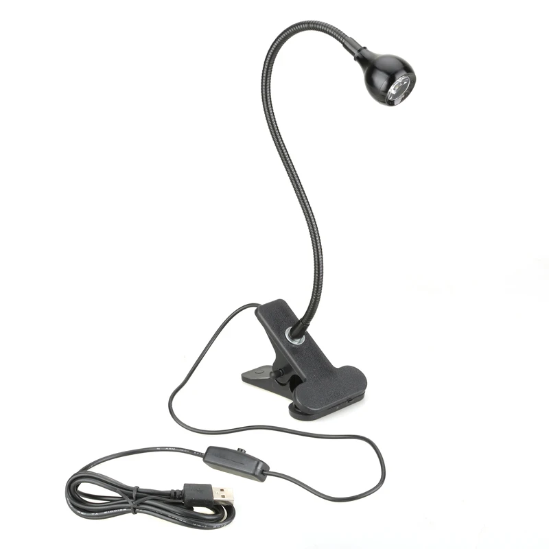 Настольная лампа с зажимом светодиодная 3 Вт|table lamp|lamp table lamplight |