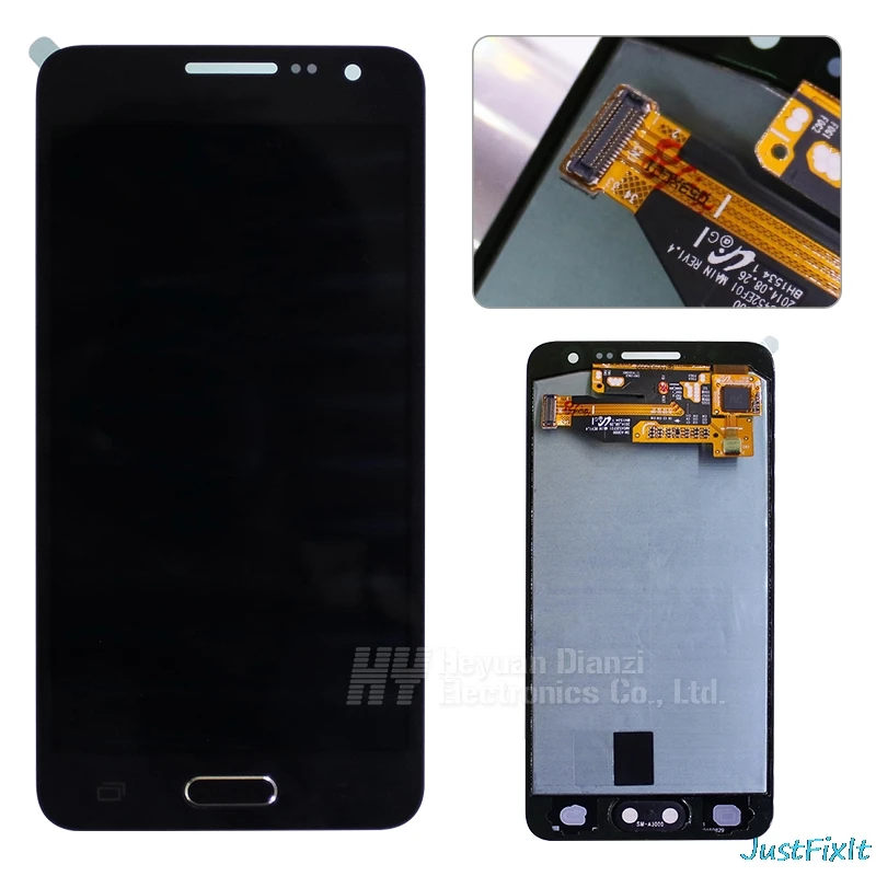 100% оригинал для Samsung Galaxy A3 2015 A300H A300F A300M ЖК-дисплей сенсорный экран дигитайзер