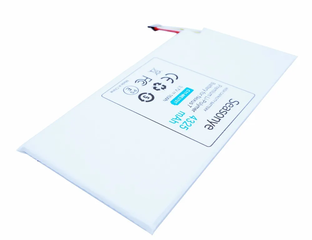 Seasonye 1x4325mAh/16WH C11 ME370T / + 3 7 V Сменный аккумулятор для ASUS Google nexus7 nexus 1 поколения|battery