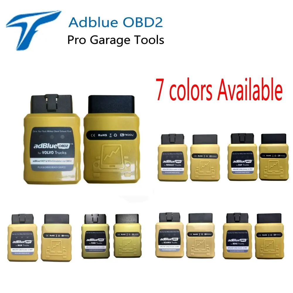 3 шт. wow CDP все виды Новое поступление Грузовик Adblue OBD2 эмулятор adblue Nox через по
