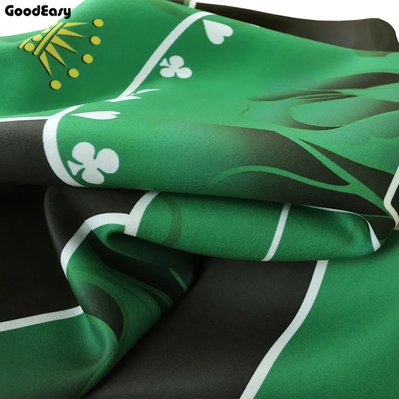 120 см Горячая Распродажа Зеленый Техасский Холдем Скатерти резиновый круглый