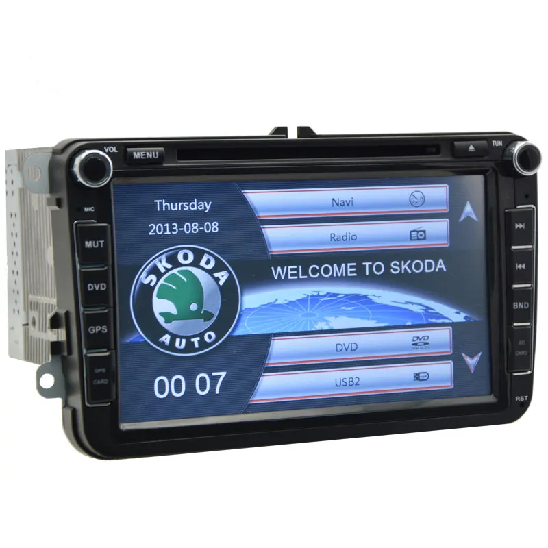 Автомобильная Мультимедийная стереосистема для Skoda Fabia Praktic Roomster Octavia Yeti Superb с
