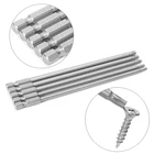 5 шт.лот 150 мм T10-T30 звездообразная электрическая длинная Магнитная отвертка набор сверл