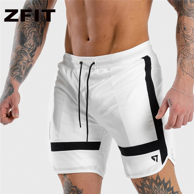 Мужские шорты для бега ZFIT спортивные фитнеса бодибилдинга тренировок мужские